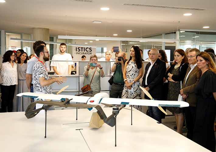 Foto El Consorci de la Zona Franca presenta la incubadora de alta tecnología en logística 4.0